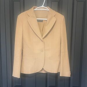 Highland Queen Vintage Camel wool Blazer Blazer